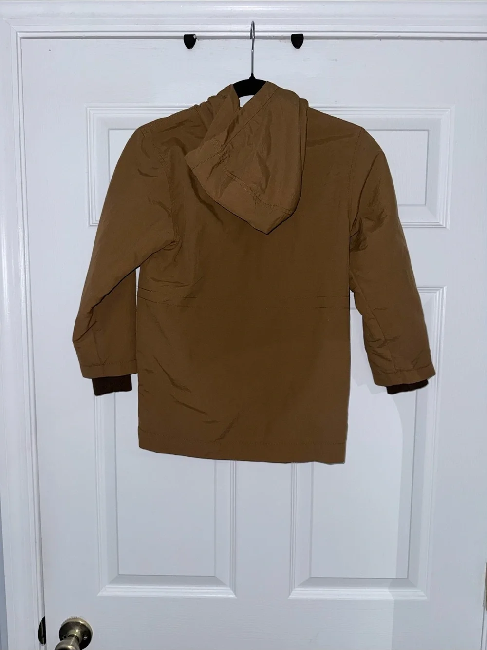 Old Navy Brown Hooded Field Jacket for Kids